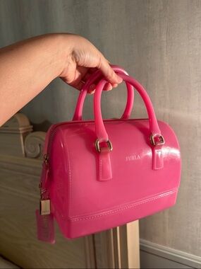 Furla Hot Pink Mini Top-Handle Satchel